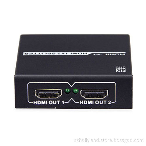 Full HDMI 1.4 1x2 Splitter with HDCP and 8kV ESD Protection